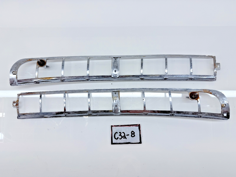 NICE! OEM 1959 CHRYSLER IMPERIAL COWL VENT SCREEN MOLDING TRIM 1878644 /45 C32-8