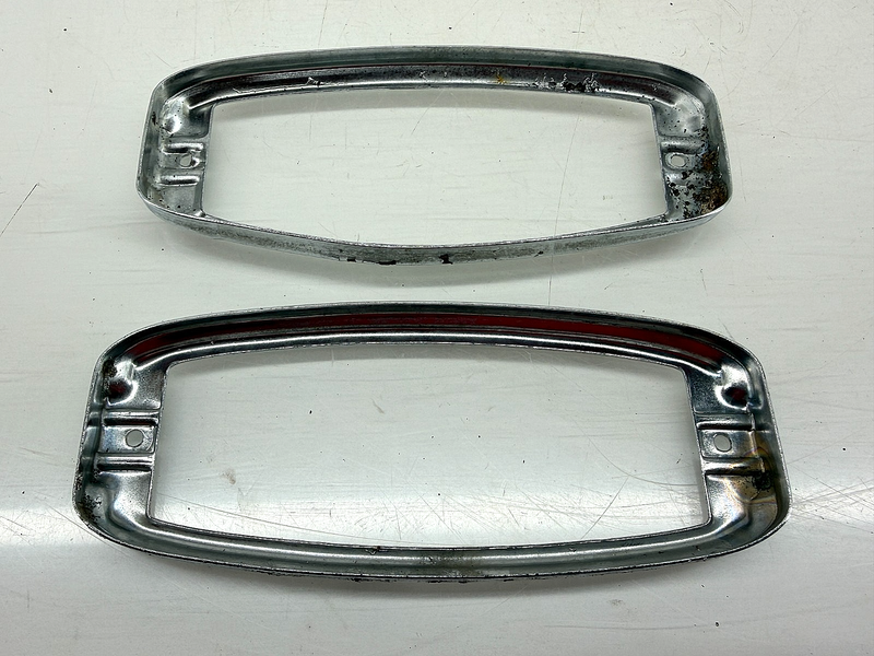 OEM 1941 1942 1946 1947 1948 GM Chevrolet Car Taillight Trim Bezel E7-105