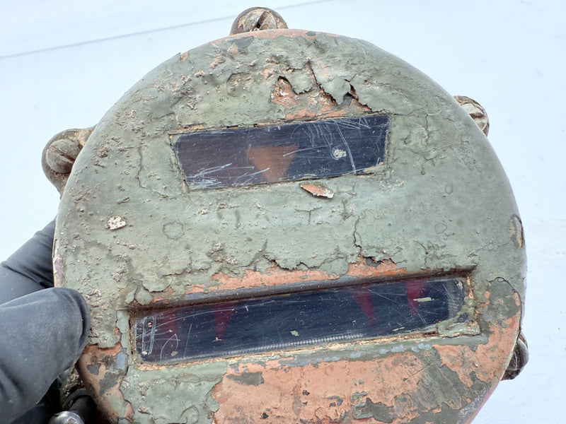 OEM 1950s Kaiser Willy M38 MC Jeep Rear Stop Light Turn Signal Lens Cover C40-10