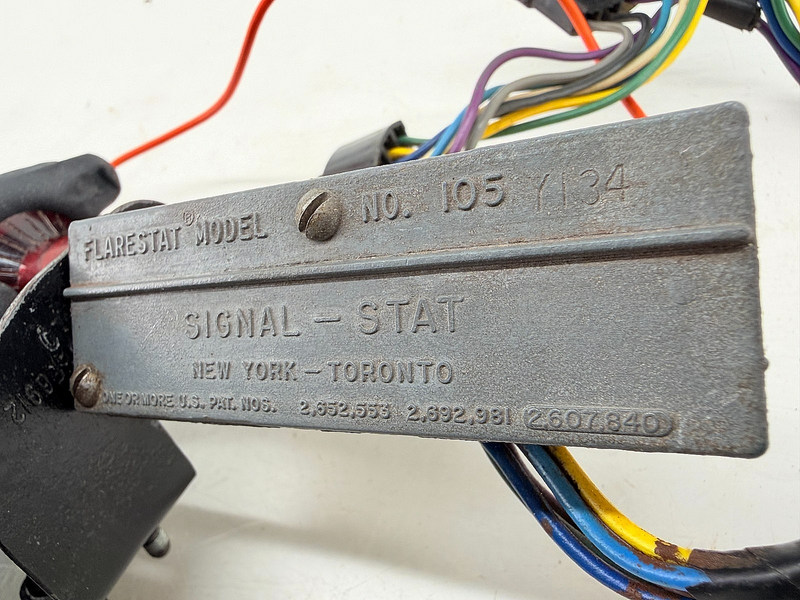 1964 1965 1966 Chevelle GTO 442 Corvette Nova Signal-Stat no. 105 4 Way Flasher