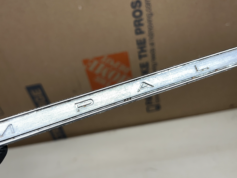 1965 Chevy Impala Glove Box Door Emblem OEM Nameplate Trim 3859551 65 B37-11