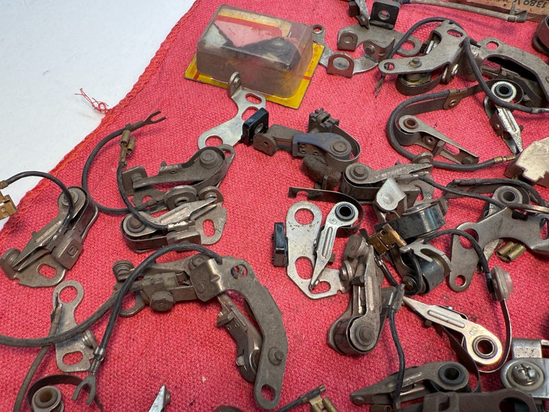 HUGE LOT Vintage Bosch Contact Point Set Porsche Audi Mercedes Volvo C5-41