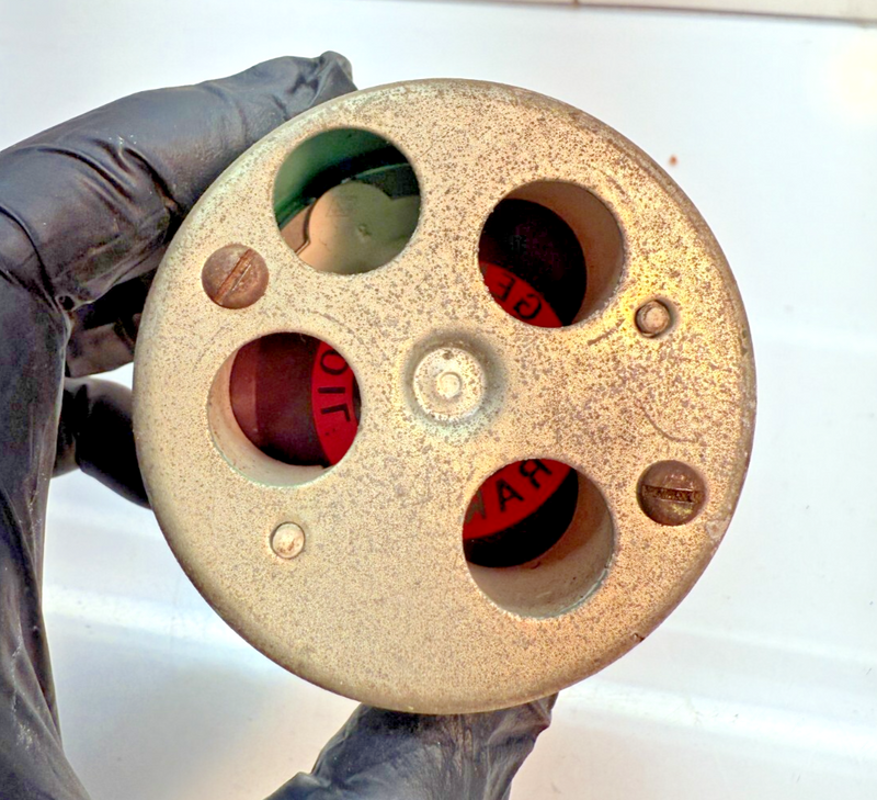 OEM Vintage 1959 1960 Chevy Impala El Camino Generator / Oil Gen Gauge 60 B44-22