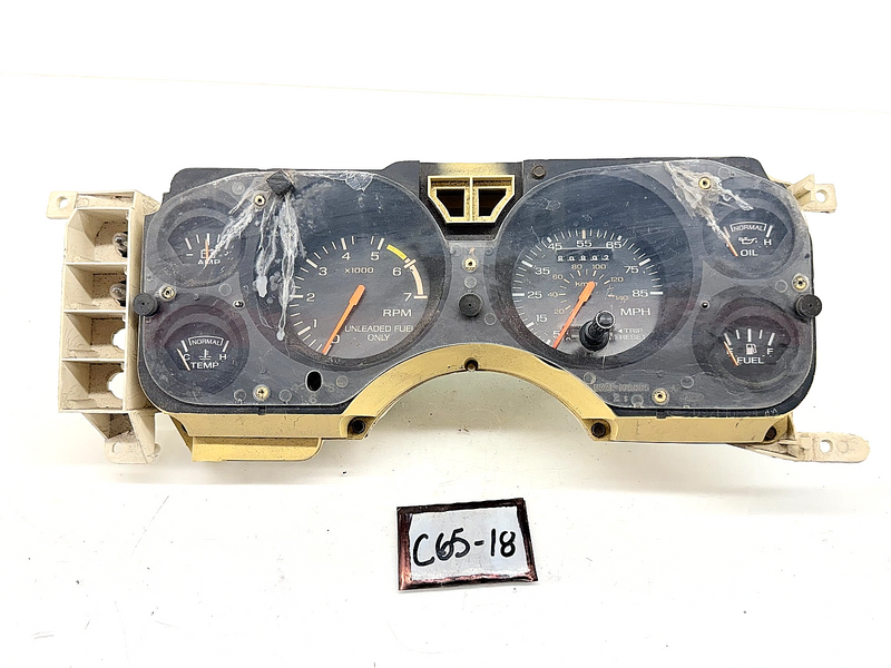 OEM 1979 - 1986 Ford Mustang Instrument Cluster Dash Panel D9ZF-10894-AA C65-18