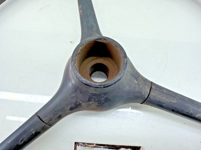 OEM Sheller Jeep Willys CJ 3 Spoke Steering Wheel MILITARY SW-10