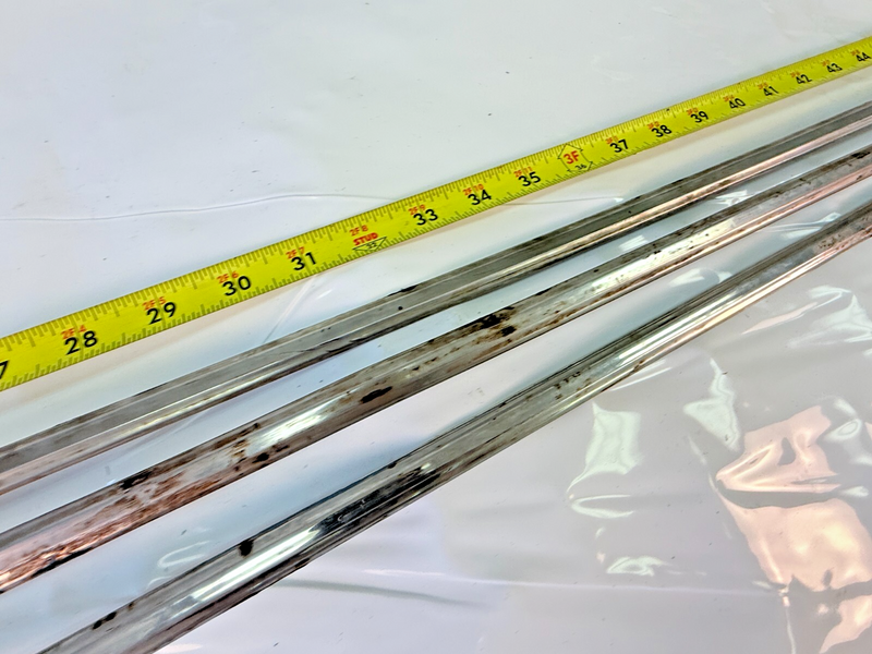 OEM 1960 IMPALA CONVERTIBLE 2 DOOR Quarter PAINT DIVIDER TRIM MOULDING LOT S1-59