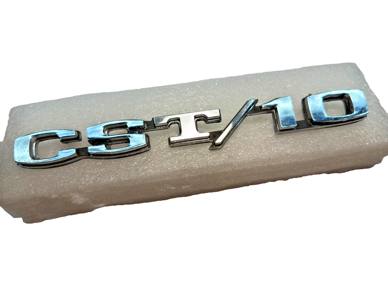 1969-1972 Chevy Pickup CST/10 Fender Emblem Truck Badge Ornament Trim OEM B32-43