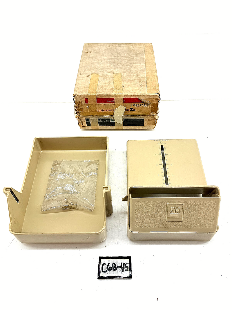 NOS 1971 - 1975 GM Impala GTO 442 Malibu Nova Under Seat Litter Container 981798