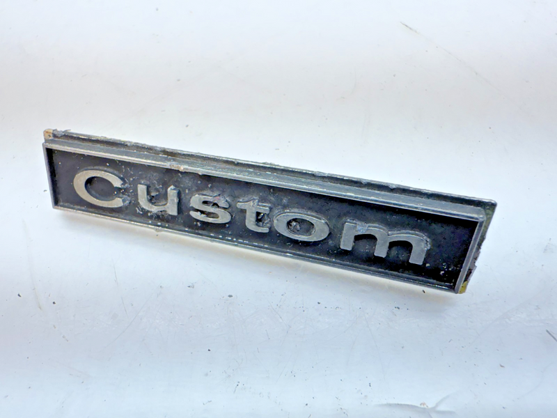 OEM GM Custom Chrome Metal Emblem Badge 327566 E6-118