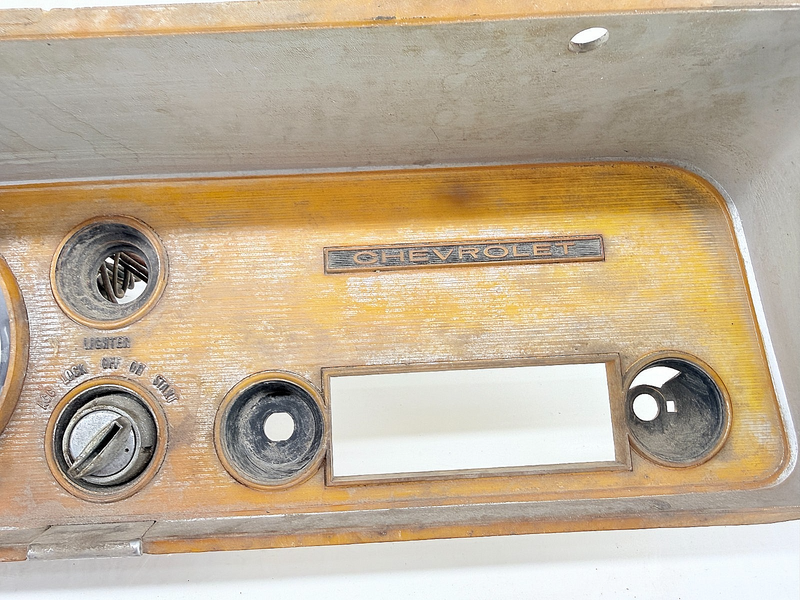 OEM 1964 1965 Chevy Chevelle Malibu El Camino Dash Bezel Gauge Cluster U1B-99