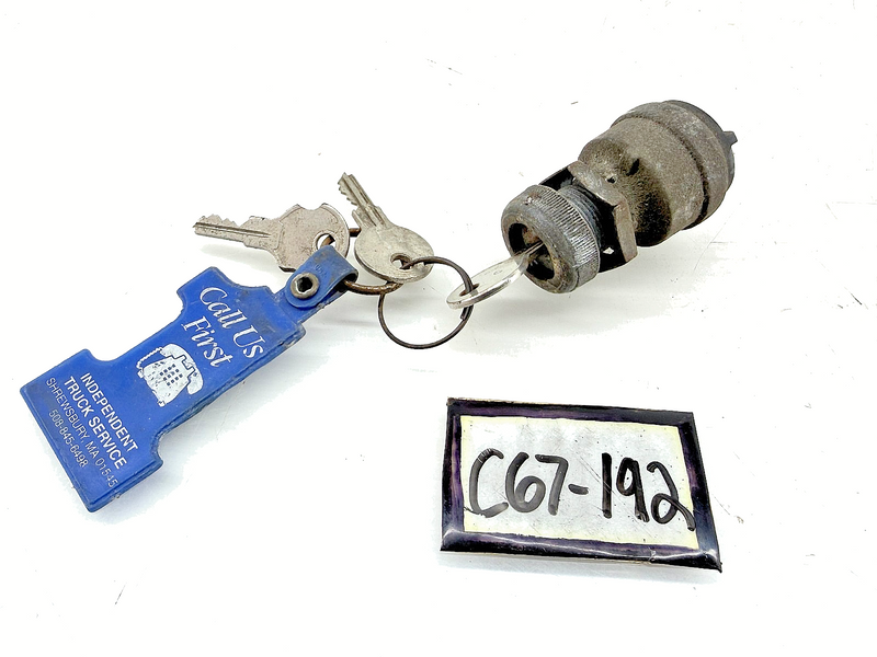 OEM Ford Model A Key switch 2-position Ignition Off-Ign "shorty" C67-192