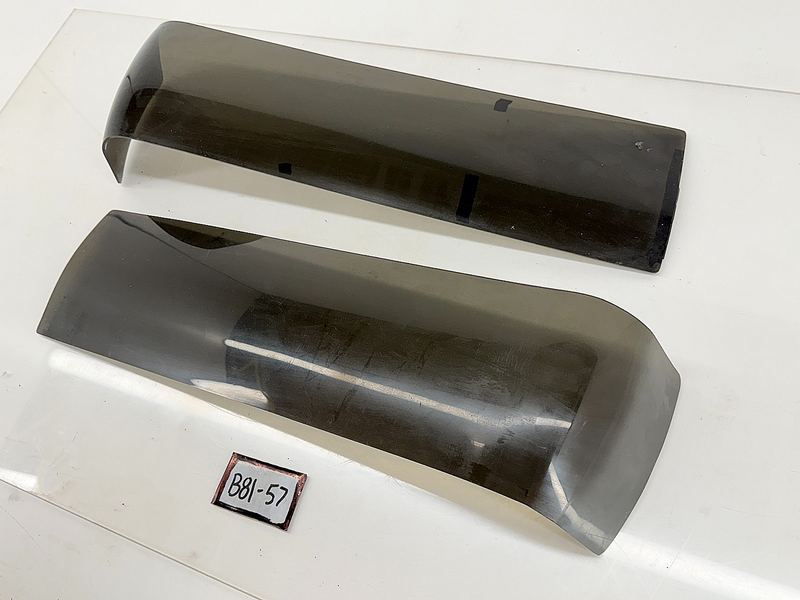 USED 1987 - 1993 Mustang GT Styling Blackout Smoke RR Taillight Covers B81