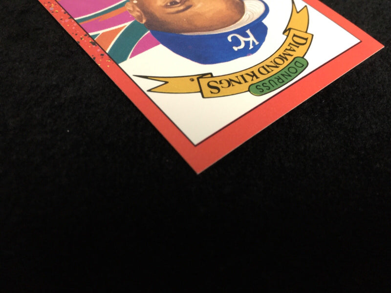 FRESHLY OPENED Bo Jackson Diamond Kings 1990 Donruss #1 RARE **Errors On Face**