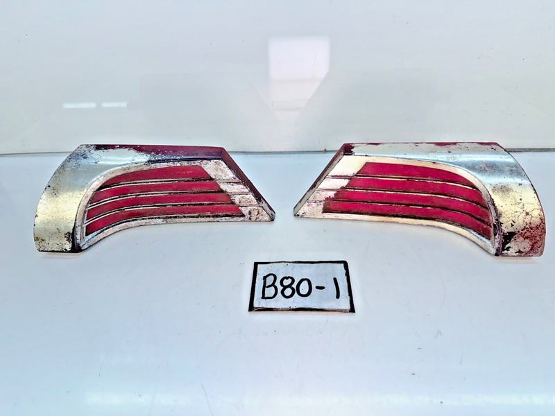 OEM 1959 1960 1961 CHEVROLET IMPALA ARM REST REFLECTORS B80-1