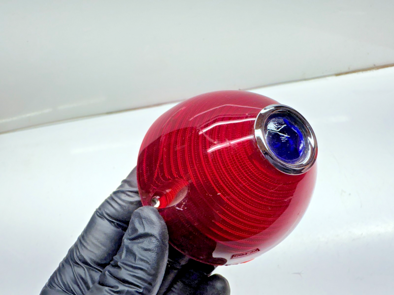 OEM GM 1956 Chevrolet PAIR Blue Dot Tail Lamp Lens 5947161 BelAir  Truck B84-44