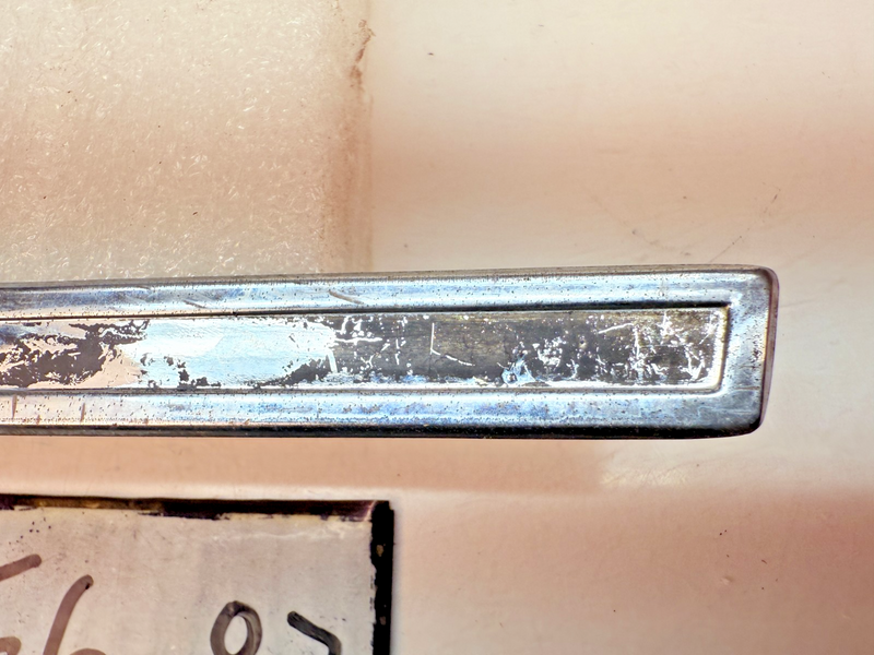 OEM 1960 Chevrolet Impala #6 Right Front Fender Chrome Molding Trim Louver E6-87