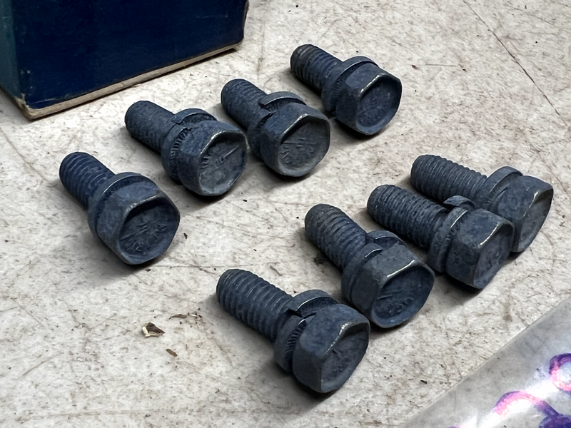 (8) NOS Ford N602549-S51M Clutch Pressure Plate Metric Bolt M8x1.25x20mm B28-53