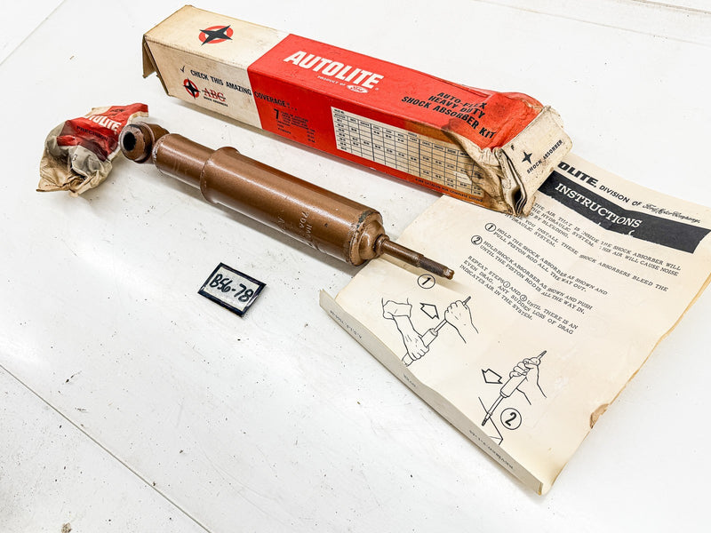 NOS 1960 - 1965 FORD FALCON COMET REAR SHOCK AUTOLITE AB-91 C1DZ-18125 B56-78