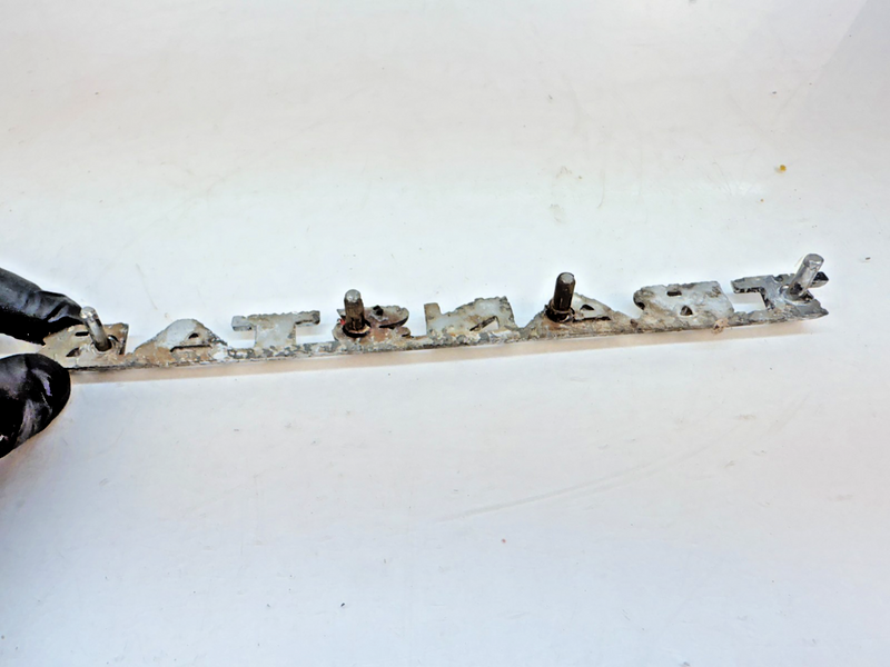 Vintage OEM Studebaker Transtar Door Emblems 1956 - 1964 TRANSTAR PICKUP E8-14