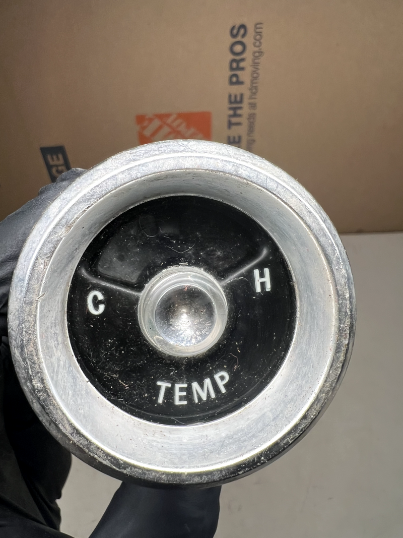 OEM 1962 Chevrolet Impala Bel Air Biscayne Chrome Temp Gauge Cluster 62 B21-3