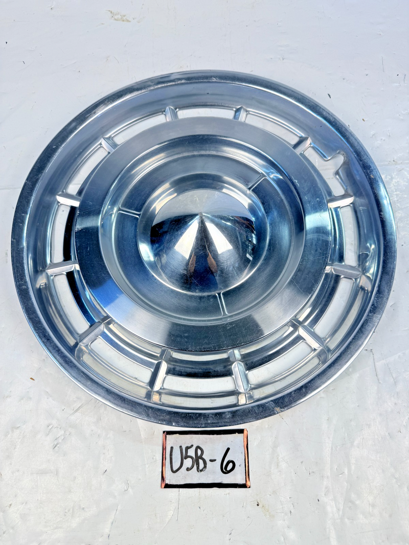 Vintage OEM 1960 Buick Electra Lesabre 15" Hubcaps Wheel Cover U5B-6