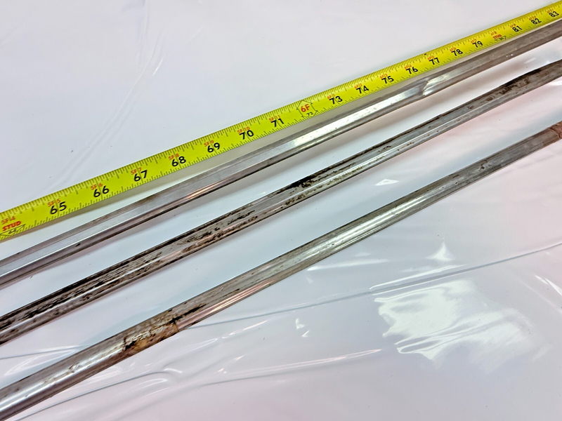 OEM 1960 IMPALA CONVERTIBLE 2 DOOR Quarter PAINT DIVIDER TRIM MOULDING LOT S1-59