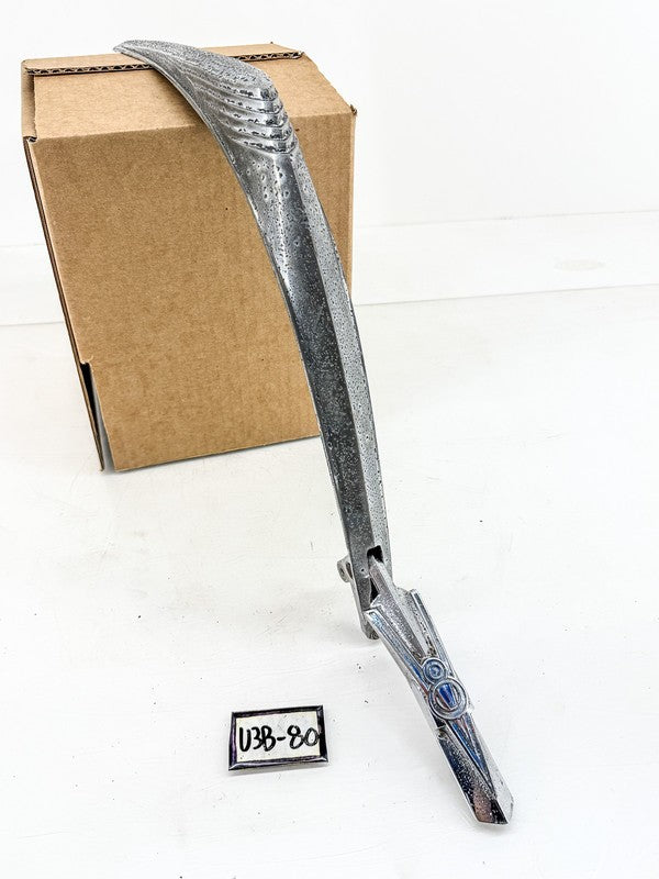OEM 1939 FORD V8 CHROME HOOD ORNAMENT MOLDING 91A-8213-B U3B-80