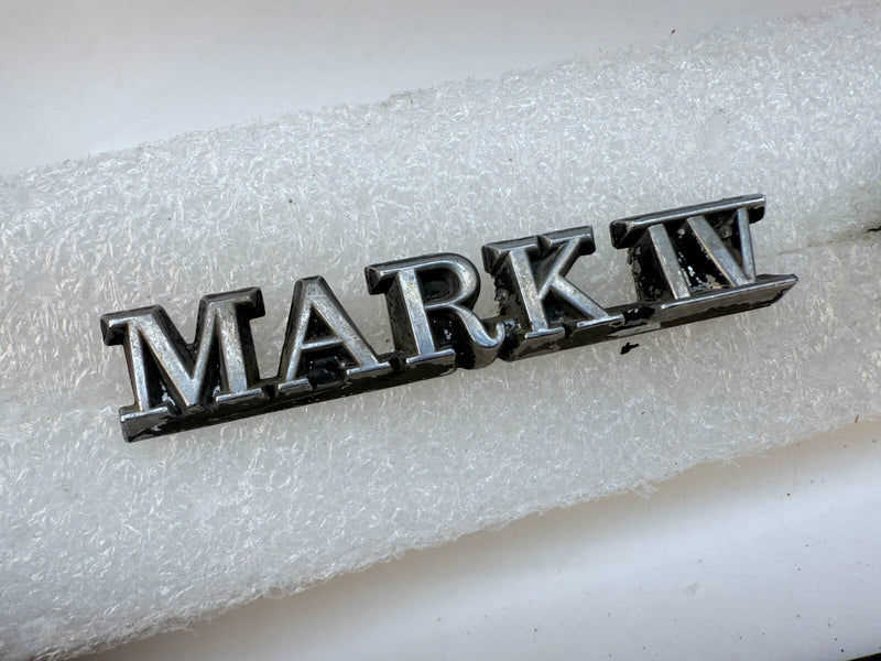 OEM Ford Lincoln MARK IV PAIR OF Car Emblem METAL Ford 1972 - 1976 B32-229