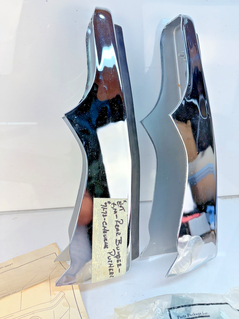 NOS 1971 – 1972 Chevrolet Hi-Rise Rear Bumper Guard GM 994217 112LR 112RR B61-9