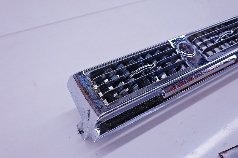 Rare OEM 1964 MERCURY COMET Chrome Dash Vents Bezel C55-26