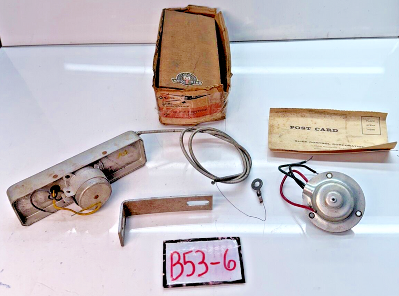 NOS VINTAGE GLIDE CONTROL UNIT W/INSTRUCTIONS UNIVERSAL FIT 12V 459-C2 B53-6