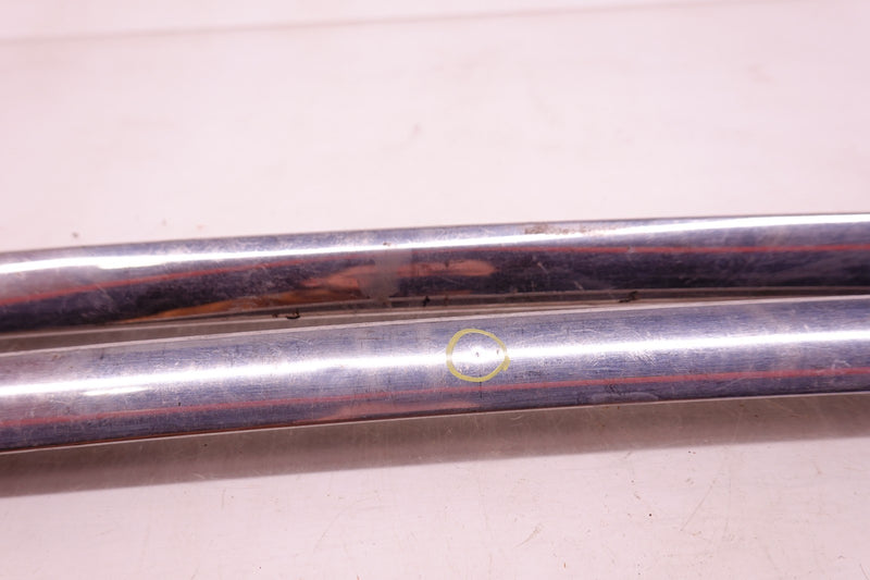 OEM 1960 - 1965 FORD FALCON PAIR A PILLAR WINDSHIELD MOULDING TRIM S-106