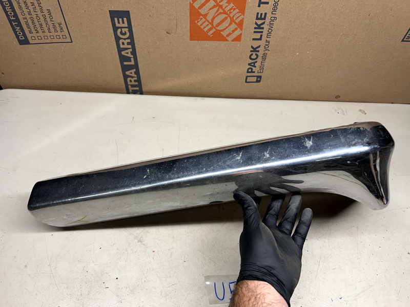 1960 CHEVY IMPALA BELAIR RH FRONT BUMPER CORNER SECTION 60 U5B-4