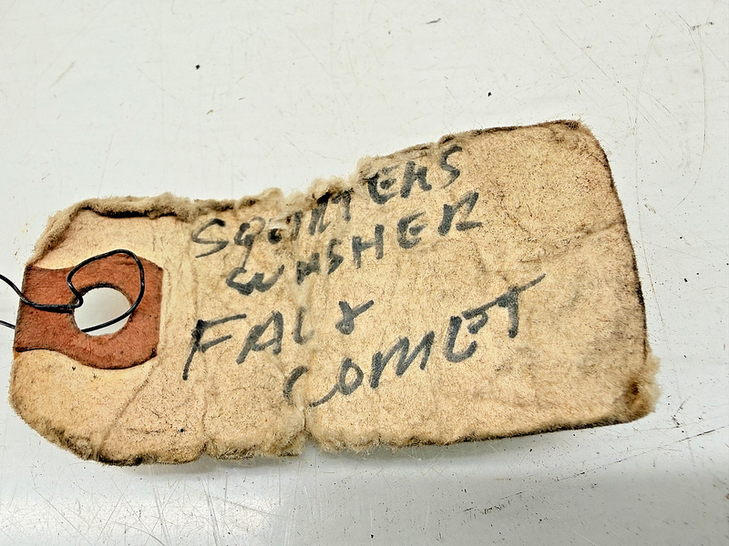 NOS 1964 1965 COMET FALCON PAIR OF WASHER SQUIRTERS C64-15