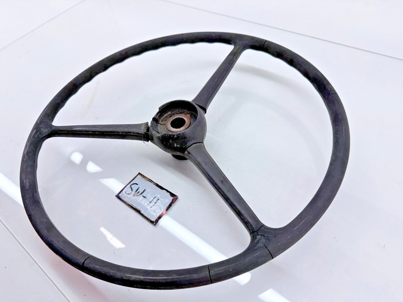 OEM Sheller Jeep Willys CJ 3 Spoke Steering Wheel MILITARY SW-11
