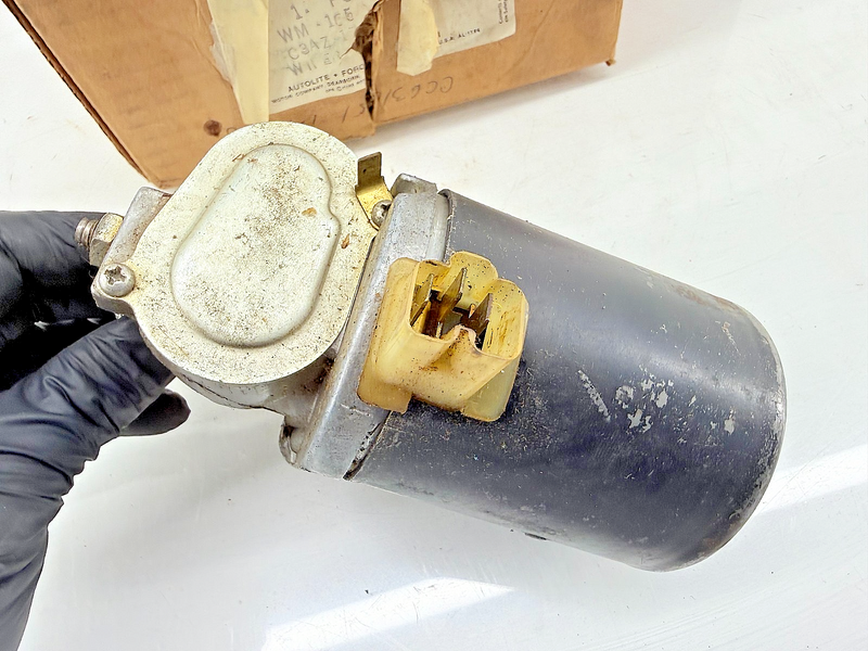 OEM 1963 1964 Ford Galaxie Two Speed Wiper Motor C3AZ-17508-B C50-12