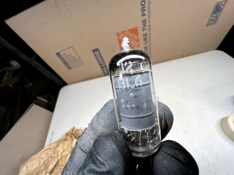 NOS Lot GE & Sylvania Auto Radio Audio Amplifier Vacuum Tubes B22