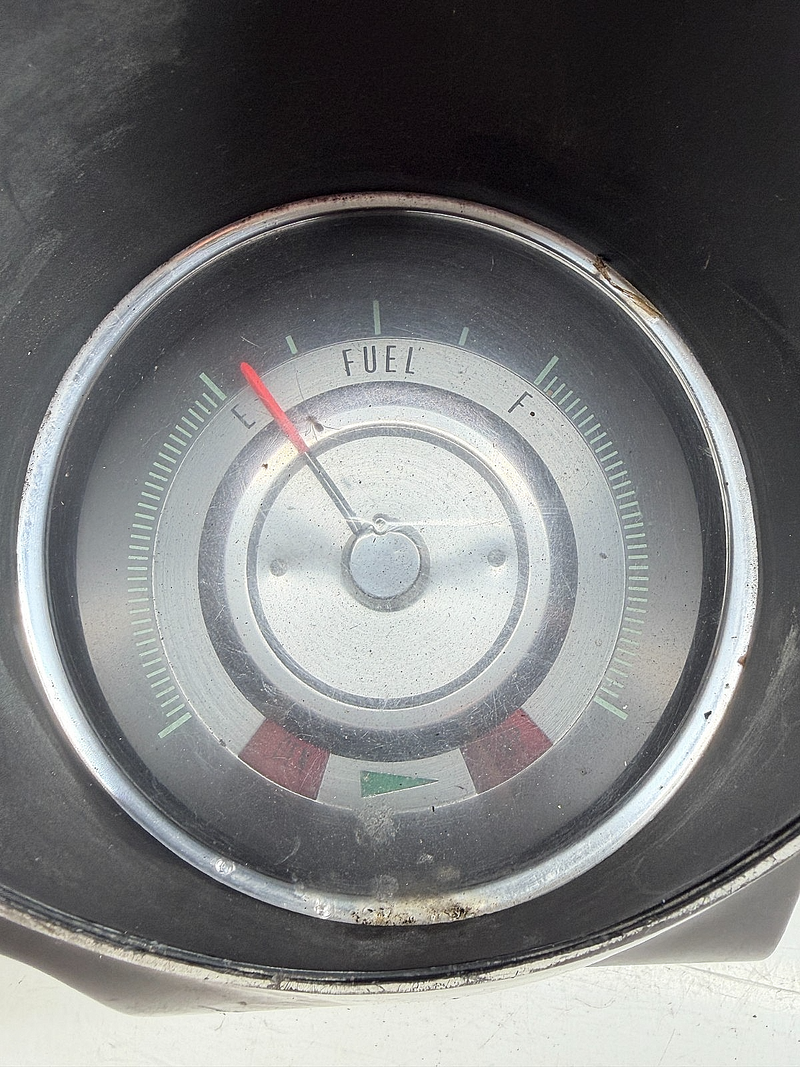 1967 1968 Camaro Firebird Fuel Gauge Cluster w/ 120 mph Speedometer 6457863 U3B