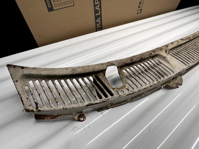 OEM 1960 Chevy Impala Windshield Wiper Cowl Vent Grill Panel Belair U5B-8