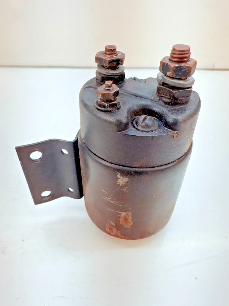 Original DELCO REMY Starter Solenoid 1955 1956 Chevy Truck V8 Auto Trans B80-40