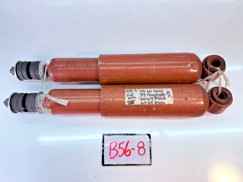NOS 1966 - 1971 Ford Ranchero Fairlane Falcon Comet REAR SHOCK ABSORBERS B56-8