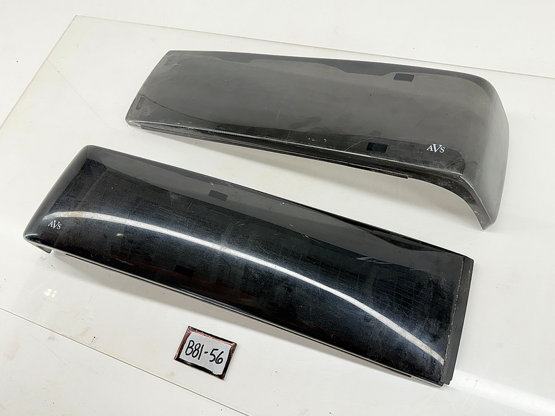 USED AVS 1987 - 1993 Mustang GT Styling Blackout Smoke RR Taillight Covers B81