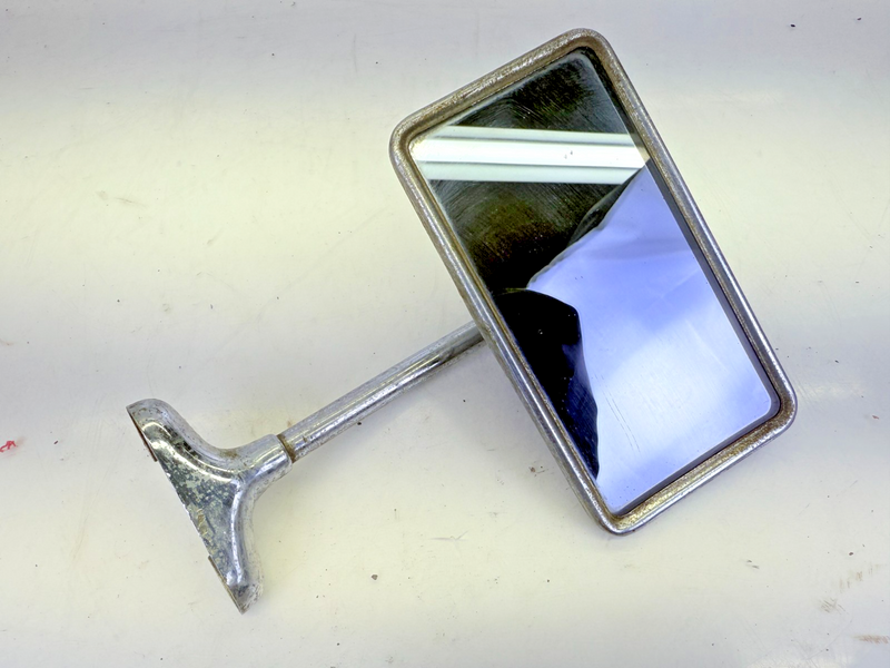 Vintage Accessory Yankee 5" Chrome Clamp on Truck Side View Mirror B55-23
