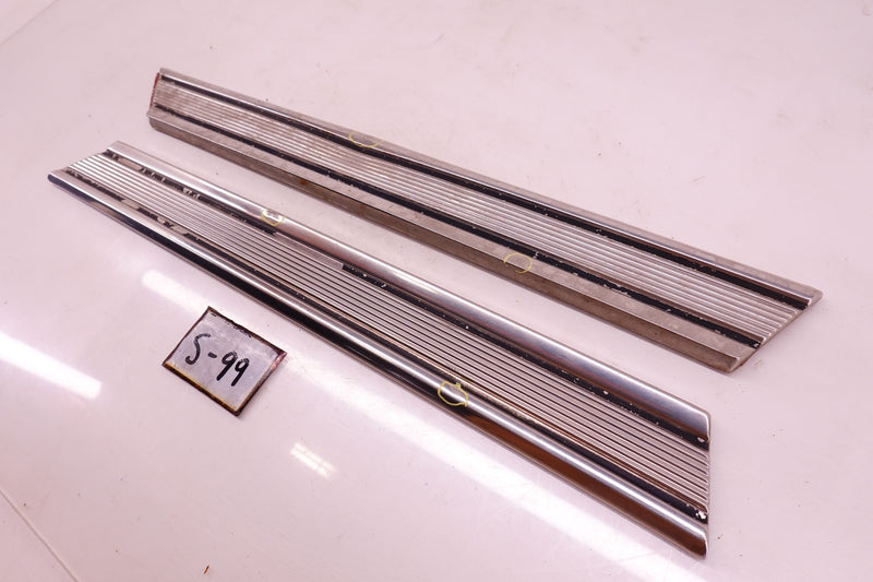 OEM 1965 Mercury Comet PAIR Lower Stainless Quarter Trim Molding S-99