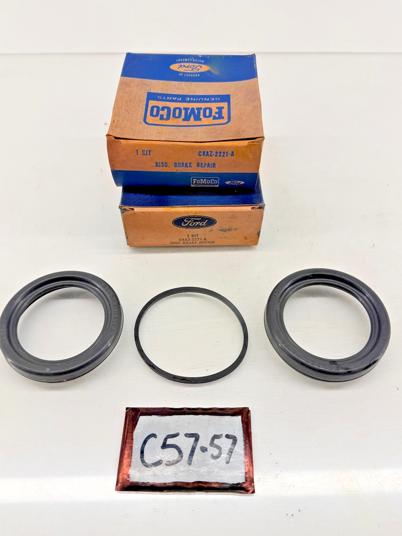 (1) NOS 1968 - 1972 Ford TBird Mercury Disc Brake Repair Kit C8AZ-2221-A C57-57