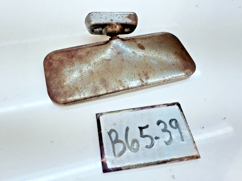 Vintage OEM Cadillac ? Rear View Mirror RAT ROD B65-39