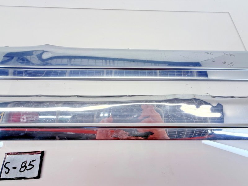 Vintage OEM GM 1949 Oldsmobile 98 Futuramic 4 Door Rocker Molding Set S85