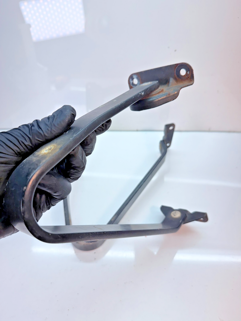 OEM 1980 - 1996 Ford Bronco F-Series PAIR Mirror Mounting Brackets Black C23-46