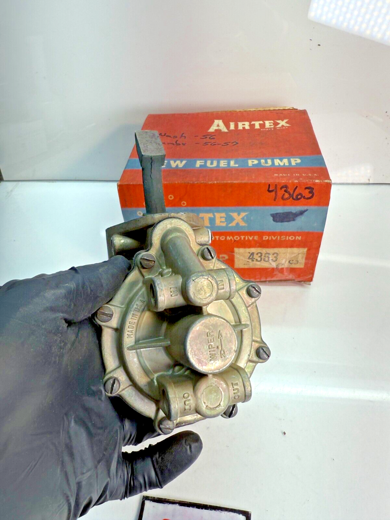 NORS REBUILT Fuel Pump 1956 - 1959 Nash AMC Rambler 6CYL 4363 56 57 58 59 F-92