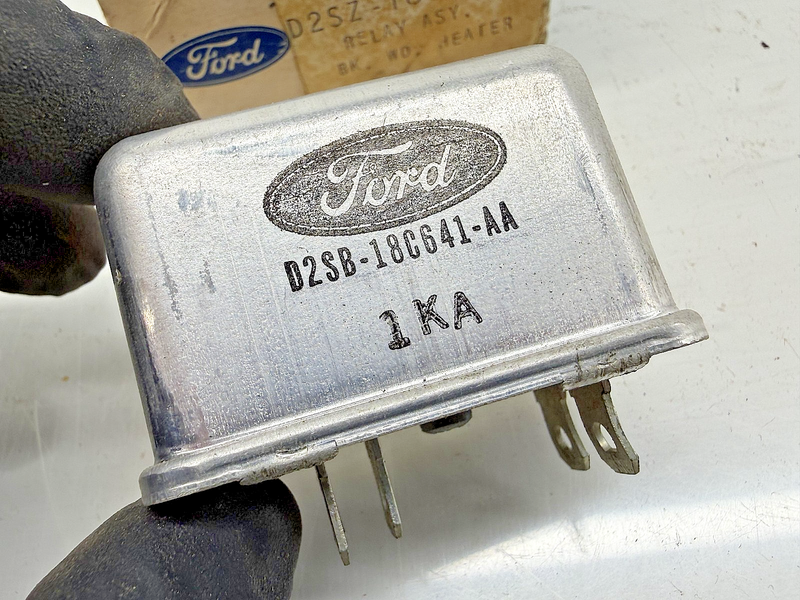NOS 1972 FORD THUNDERBIRD Rear Window Defogger Relay D2SZ-18C641-A C62-40
